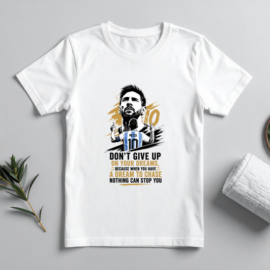 MESSI- DON'T GIVE UP ON YOUR DREAMS