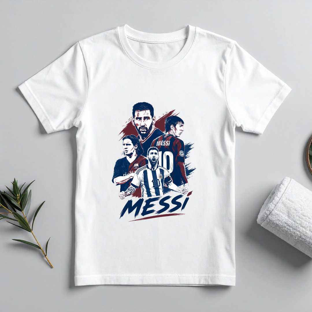 MESSI BARCELONA PSG ARGENTINA T SHIRT