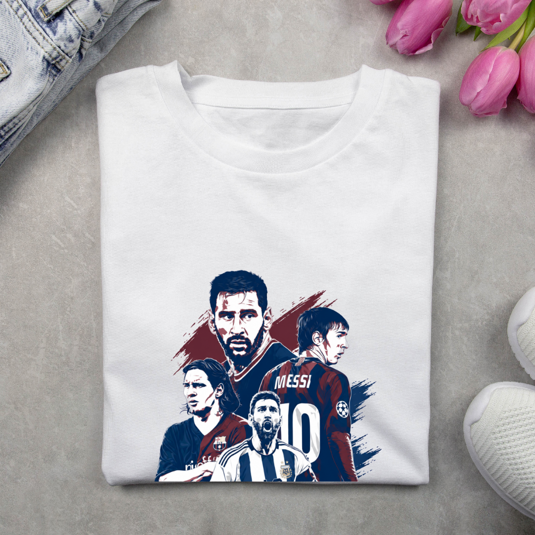 MESSI BARCELONA PSG ARGENTINA T SHIRT