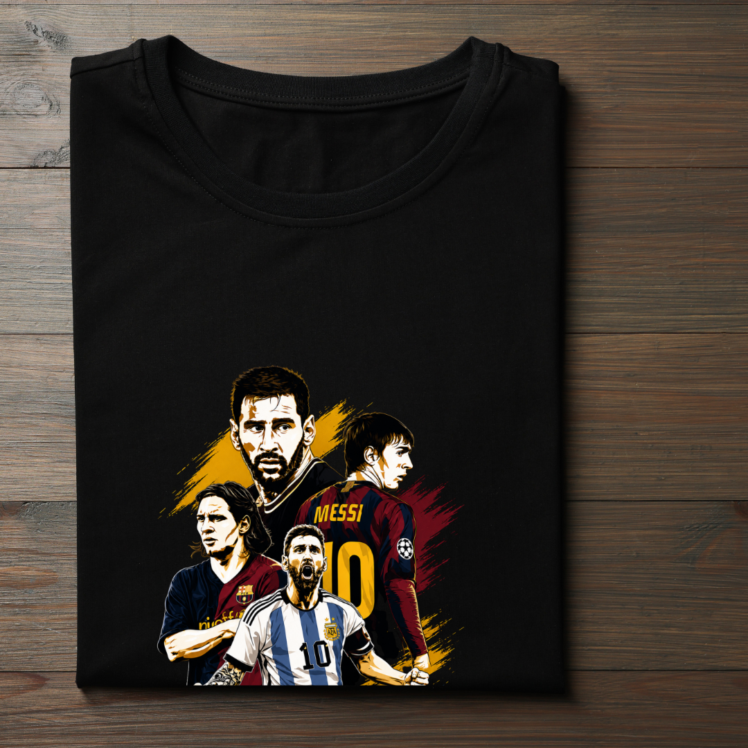 MESSI BARCELONA PSG ARGENTINA T SHIRT