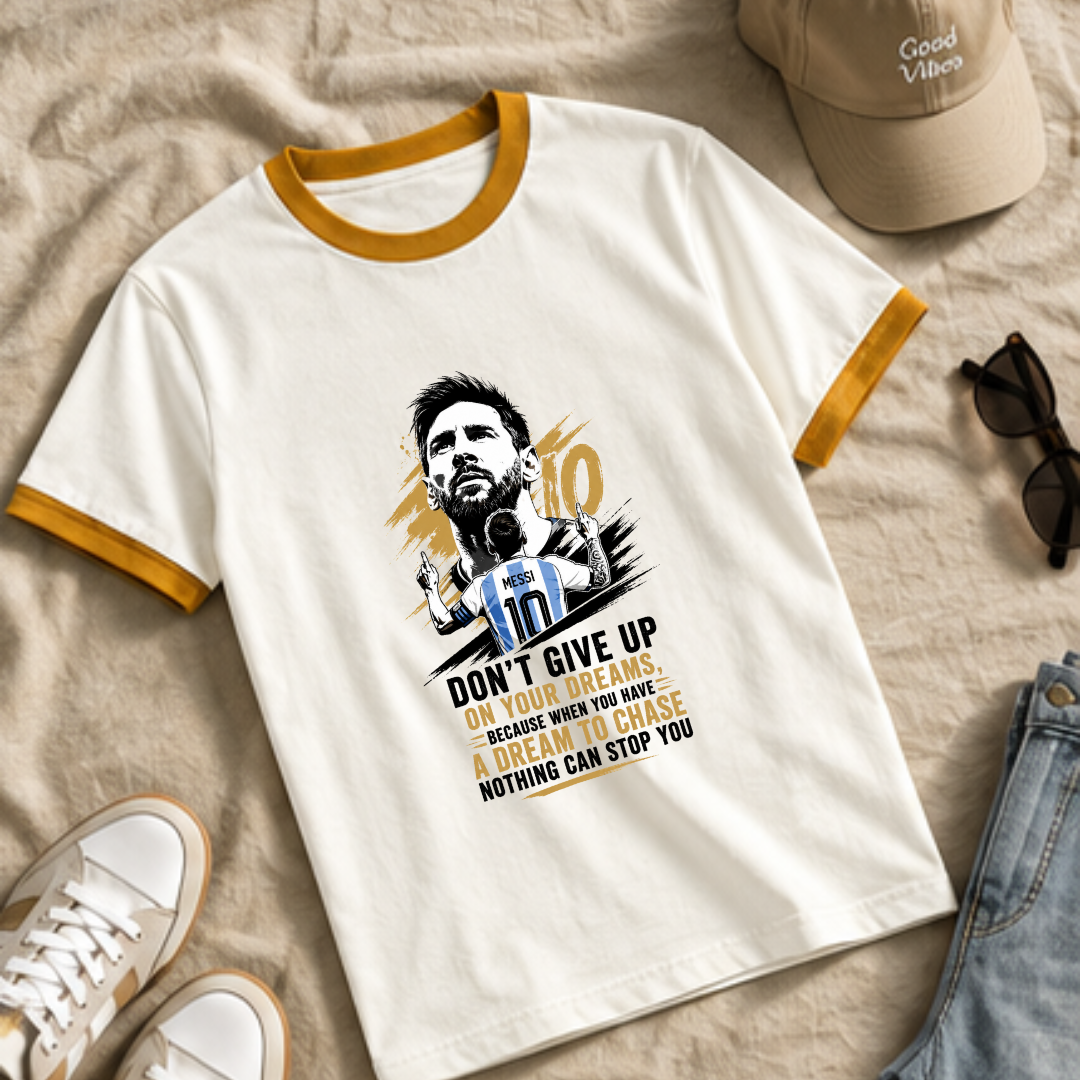MESSI- DON'T GIVE UP ON YOUR DREAMS