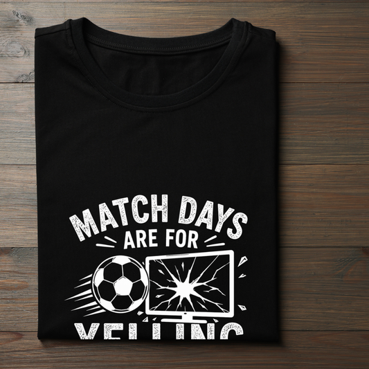 MATCHDAYS ARE FOR YELLING AT THE SCREEN
