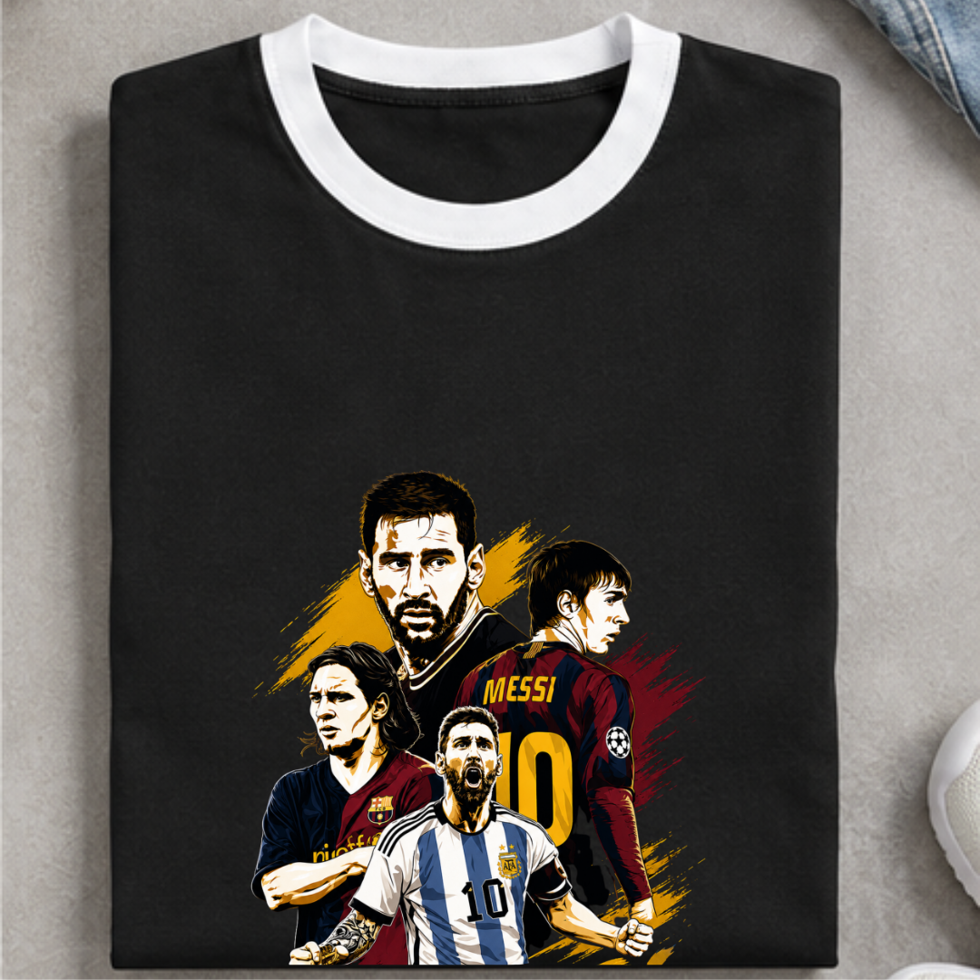 MESSI BARCELONA PSG ARGENTINA T SHIRT