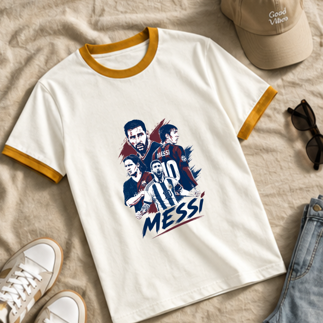 MESSI BARCELONA PSG ARGENTINA T SHIRT