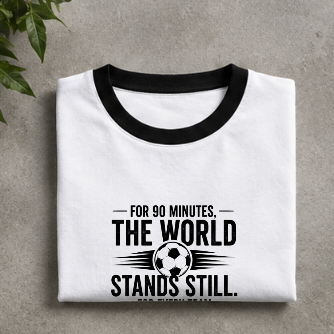 FOR 90 MINUTES THE WORLD STANDS STILL. FOR EVERY TEAM, IT'S DO OR DIE