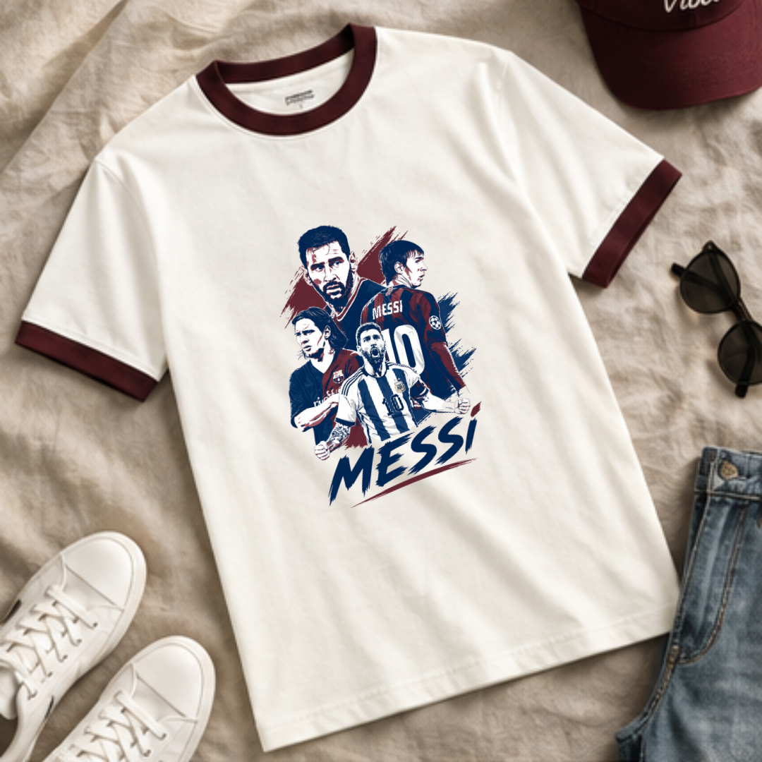 MESSI BARCELONA PSG ARGENTINA T SHIRT
