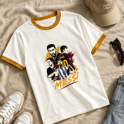 MESSI BARCELONA PSG ARGENTINA T SHIRT