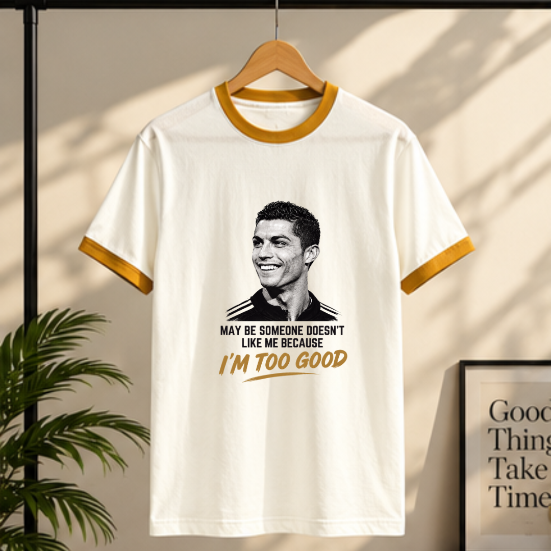 CR7- MAY BE SOME ONE DOESN'T LIKE ME BECAUSE I'M TOO GOOD